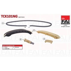 Timing Chain Kit FAI TCK101NG OE Ref A0009932176