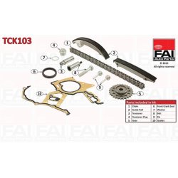Timing Chain Kit FAI TCK103 OE Ref 90529248