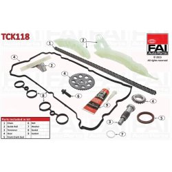 Timing Chain Kit FAI TCK118 OE Ref 11317534784