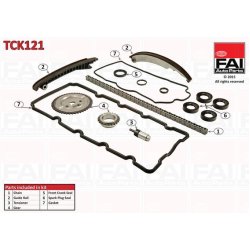 Timing Chain Kit FAI TCK121 OE Ref 46348199