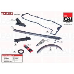 Timing Chain Kit FAI TCK151 OE Ref A00039977594