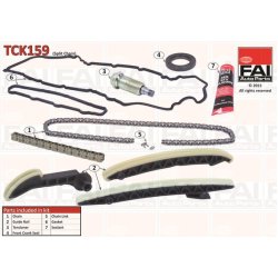 Timing Chain Kit FAI TCK159 OE Ref A0009936876