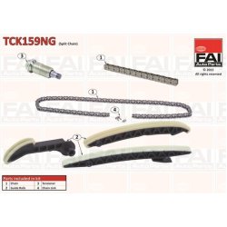 Timing Chain Kit FAI TCK159NG OE Ref A0009936876