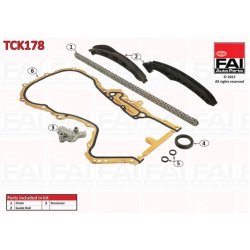 Timing Chain Kit FAI TCK178 OE Ref 03C109158A