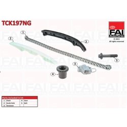 Timing Chain Kit FAI TCK197NG OE Ref 55258509