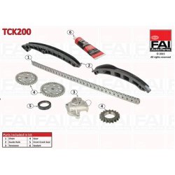 Timing Chain Kit FAI TCK200 OE Ref 03C109158A