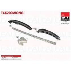 Timing Chain Kit FAI TCK200WONG OE Ref 03C109158A