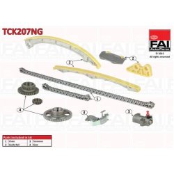 Timing Chain Kit FAI TCK207NG OE Ref 14401PNA004