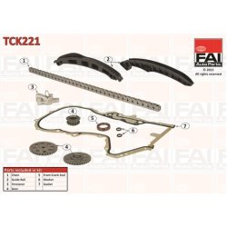 Timing Chain Kit FAI TCK221 OE Ref 03C109158A