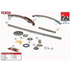 Timing Chain Kit FAI TCK33 OE Ref 135060H030