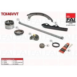 Timing Chain Kit FAI TCK46VVT OE Ref 13028AX001