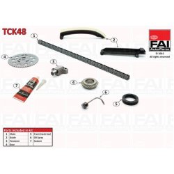 Timing Chain Kit FAI TCK48 OE Ref 1609970494