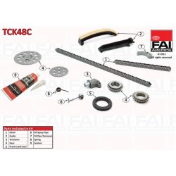 Timing Chain Kit FAI TCK48C OE Ref 1609970294