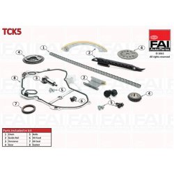 Timing Chain Kit FAI TCK5 OE Ref 24461834