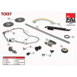 Timing Chain Kit FAI TCK57 OE Ref 5636396