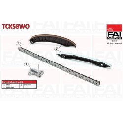 Timing Chain Kit FAI TCK58WO OE Ref 93161656