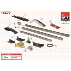 Timing Chain Kit FAI TCK77 OE Ref 233514A600