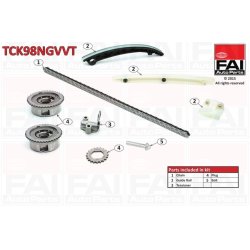 Timing Chain Kit FAI TCK98NGVVT OE Ref 5636360