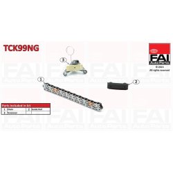 Timing Chain Kit FAI TCK99NG OE Ref 0816F8