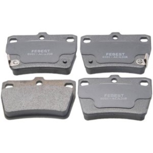 Kit de plaquettes de frein arrière FEBEST 0101-ACA20R pour TOYOTA RAV4