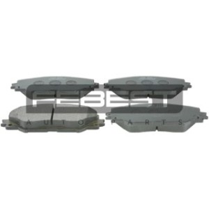 Kit de plaquettes de frein avant FEBEST 0101-ACA30F pour TOYOTA, PONTIAC 04465-02230 FEBEST