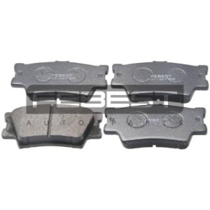 Kit de plaquettes de frein arrière FEBEST 0101-ACV40R pour TOYOTA, LEXUS, PONTIAC 04466-33160 FEBEST