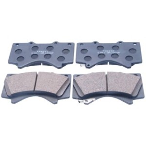 Kit de plaquettes de frein avant FEBEST 0101-GRJ200F pour TOYOTA 04465-02440