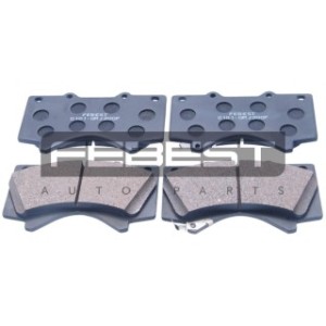 Kit de plaquettes de frein avant FEBEST 0101-GRJ200F pour TOYOTA 04465-02440 FEBEST