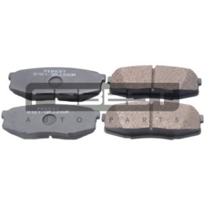 Kit de plaquettes de frein arrière FEBEST 0101-GRJ200R pour TOYOTA 04466-0C010 FEBEST
