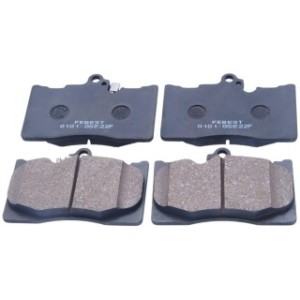 Kit de plaquettes de frein avant FEBEST 0101-GSE22F pour LEXUS, TOYOTA 04465-22340