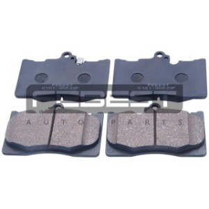 Kit de plaquettes de frein avant FEBEST 0101-GSE22F pour LEXUS, TOYOTA 04465-22340 FEBEST