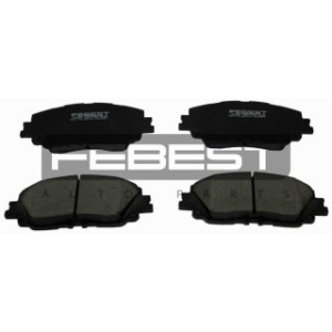 Kit de plaquettes de frein avant FEBEST 0101-GSV70F pour TOYOTA, LEXUS 04465-0E060 FEBEST