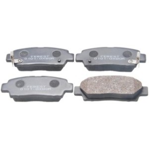 Kit de plaquettes de frein arrière FEBEST 0101-GX90R pour TOYOTA 04466-07010