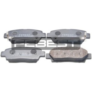 Kit de plaquettes de frein arrière FEBEST 0101-GX90R pour TOYOTA 04466-07010 FEBEST