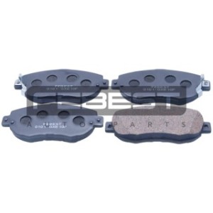 Kit de plaquettes de frein avant FEBEST 0101-GXE10F pour TOYOTA, LEXUS 04465-14080 FEBEST