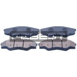 Kit de plaquettes de frein avant FEBEST 0101-KUN40F pour TOYOTA HILUX FEBEST