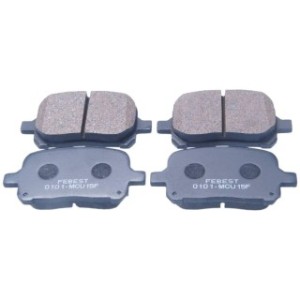 Kit de plaquettes de frein avant FEBEST 0101-MCU15F pour TOYOTA, LEXUS 04465-33180