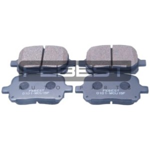 Kit de plaquettes de frein avant FEBEST 0101-MCU15F pour TOYOTA, LEXUS 04465-33180 FEBEST