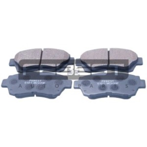 Kit de plaquettes de frein avant FEBEST 0101-MCV20F pour TOYOTA, LEXUS 04491-2B030 FEBEST