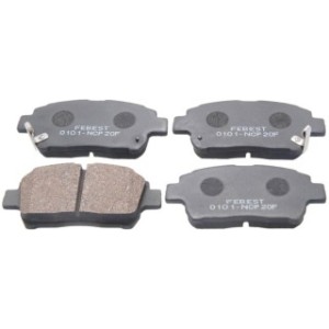 Kit de plaquettes de frein avant FEBEST 0101-NCP20F pour TOYOTA 04465-0D020