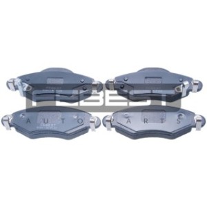 Kit de plaquettes de frein avant FEBEST 0101-SCP10F pour TOYOTA YARIS/VITZ FEBEST