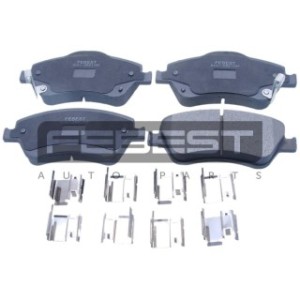 Kit de plaquettes de frein avant FEBEST 0101-ZRE150F pour TOYOTA COROLLA, AURIS FEBEST