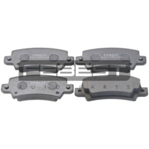 Kit de plaquettes de frein arrière FEBEST 0101-ZZE120R pour TOYOTA COROLLA FEBEST
