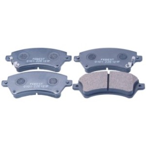 Kit de plaquettes de frein avant FEBEST 0101-ZZE121F pour TOYOTA COROLLA
