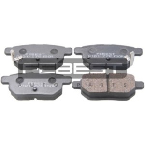 Kit de plaquettes de frein arrière FEBEST 0101-ZZE150R pour TOYOTA, SCION 04466-02210 FEBEST