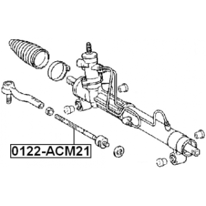 Biellette de direction FEBEST 0122-ACM21 pour TOYOTA AVENSIS FEBEST