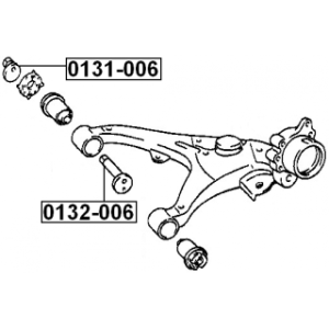 Sous-ensemble de came FEBEST 0132-006 pour TOYOTA HIACE FEBEST