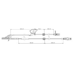 Capteur de vitesse de roue ABS FEBEST 01606-005 pour TOYOTA OE 89543-02060 FEBEST
