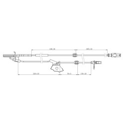 Capteur de vitesse de roue ABS FEBEST 01606-006 pour TOYOTA OE 89542-02060 FEBEST