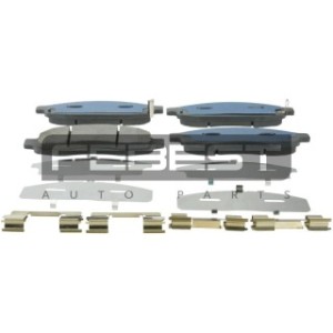 Kit de plaquettes de frein avant FEBEST 0201-A60F pour NISSAN TITAN, ARMADA FEBEST